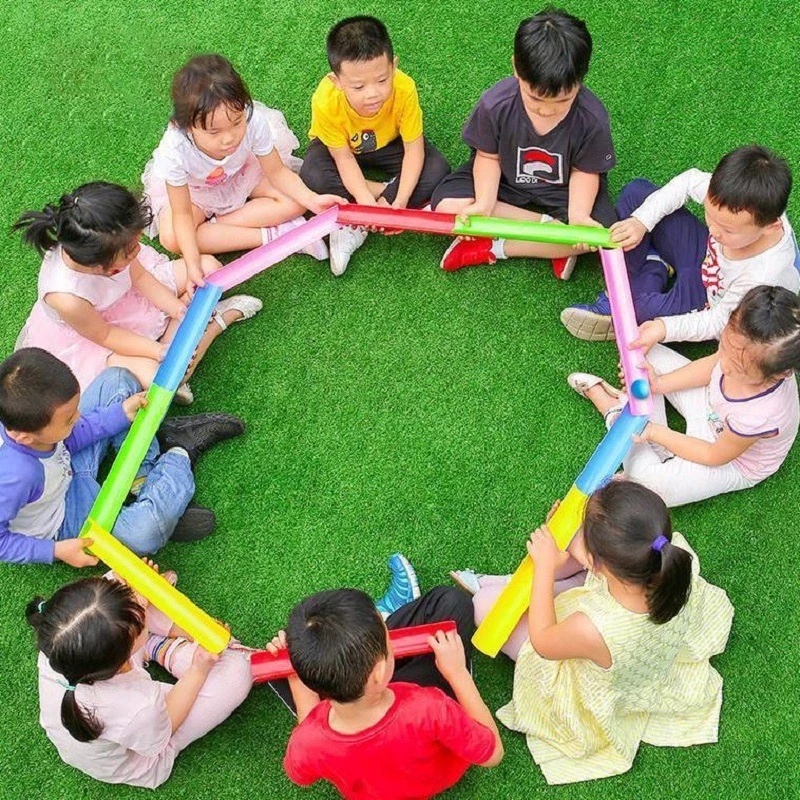 ของเล่นกลางแจ้งสำหรับเด็ก สายการผลิตเกมบอลท้าทาย กิจกรรมสร้างทีม ของเล่นฝึกการบูรณาการประสาทสัมผัสสำหรับเด็ก