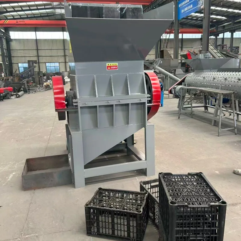 

(Marine Customization) Export beverage bottle, oil can, crusher, fruit basket crusher, pallet bumper crushing and cleaning produ