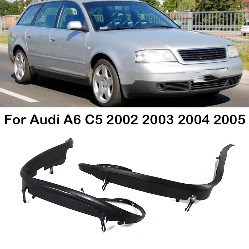 For Audi A6 C5 2002 2003 2004 2005 Car Headlamp Decorative Strip Headlight Seal Strip Cover Trim Rubber 4B0941191A 4B0941192A