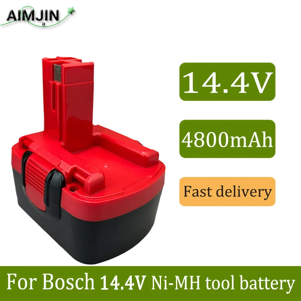 

4800mAh for bosch 14.4v battery BAT038 Battery /Charger BAT040, BAT140, GSR 14.4 V, 35614,BAT041 Battery Power Tool