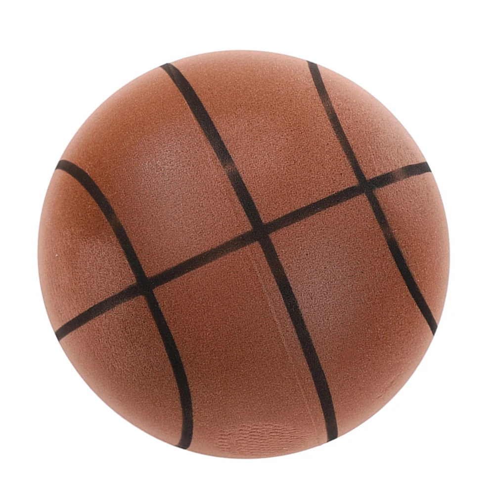 Ballon de basket-ball silencieux en mousse pour enfants, diamètre 21 cm, 18 cm, 24cm, 1 pièce