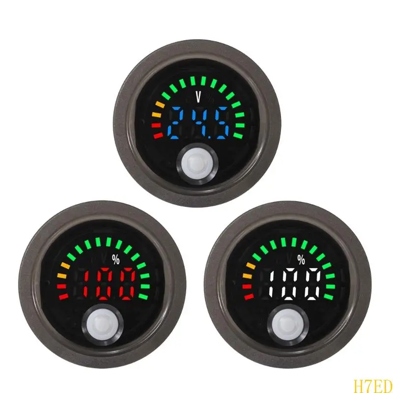 

H7ED Shock -Resection Meter LED -дисплей для автомобильных электрических систем Морское оборудование