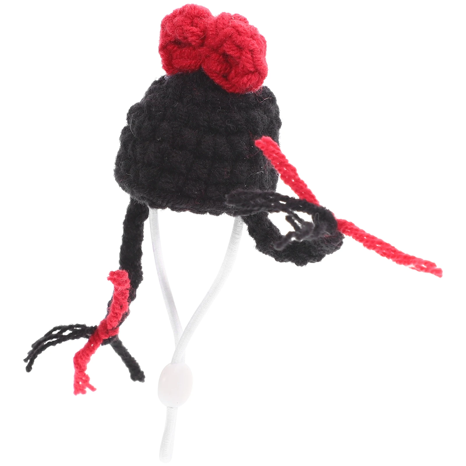 

Knit Hat Weaving Props Lightweight Adjustable Halloween Cosplay Birthday Squirrel Headdress Hamster Guinea Pig Small