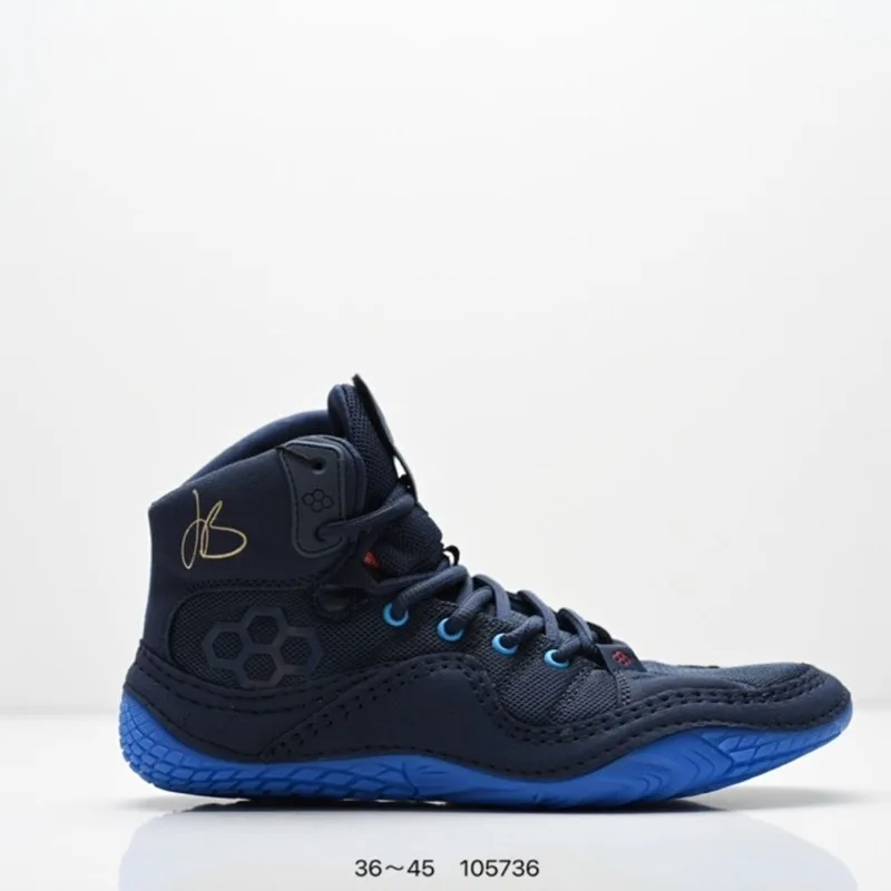 Good Quality Wrestling Boots Professional Unisex Boxing Shoes High Top Boxing Fighting Boots Lace Up Wrestling Sneakers Couples