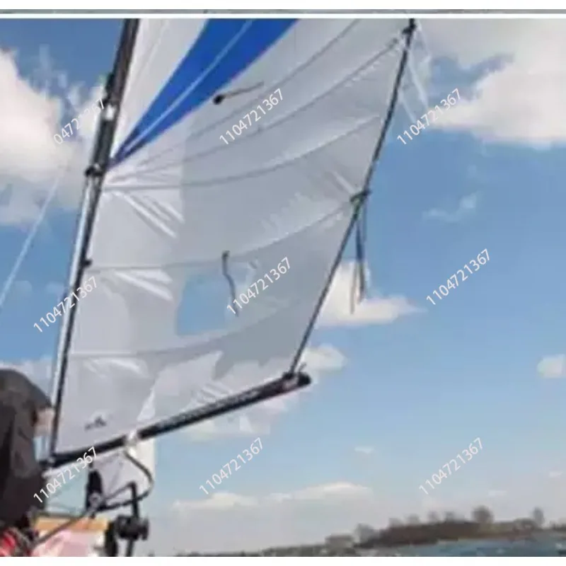 Universal folding kayak sailboat ocean boat folding kayak canvas sail surfing 1pcs