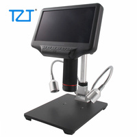 TZT AD407 Andonstar Digital Microscope HDMI 270X 4MP 3D Effect Adjustable Stand Monitor 7\