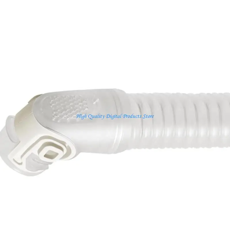U2JE Corrugated Mask Tube with Elbow Connector for Directing Part Swap