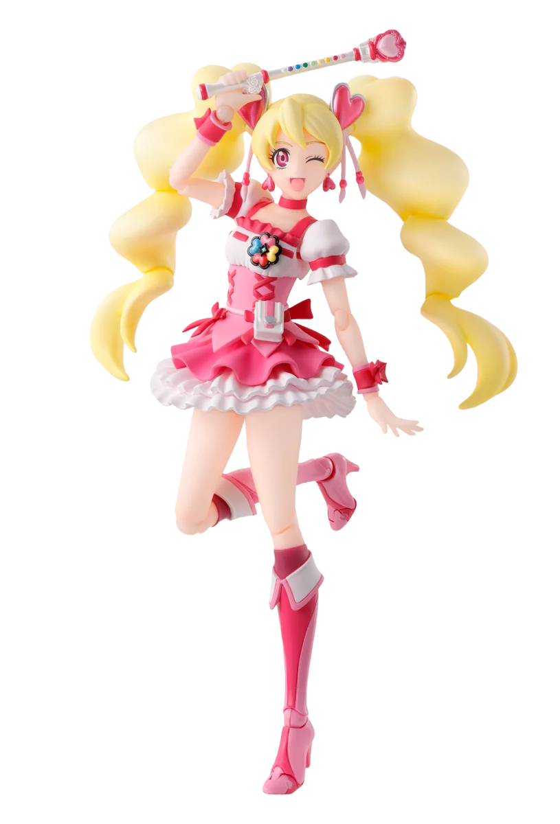 ฟิกเกอร์แอคชั่น บันได ซีเอฟเอช คิวเร่ พีช พรีคิวเร่ รุ่นดีไซเนอร์ ฉบับพีซีดีอี ฟรีช พรีคิวเร่! โมเดลอนิเมะของเล่นสำหรับเด็กผู้ชาย