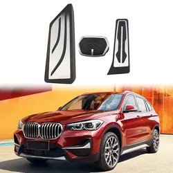 Car Pedals for BMW X1 X2 F48 F39 F45 F46 F40 1 2 Series MPV 220i LHD Accelerator Brake Pedal Cover