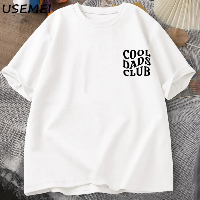 Cool Dads Club Tshirt Father's Day Funny Husband T-Shirt Daddy Dad To Be T Shirt Men Cotton Oversized Male Clothes Gifts