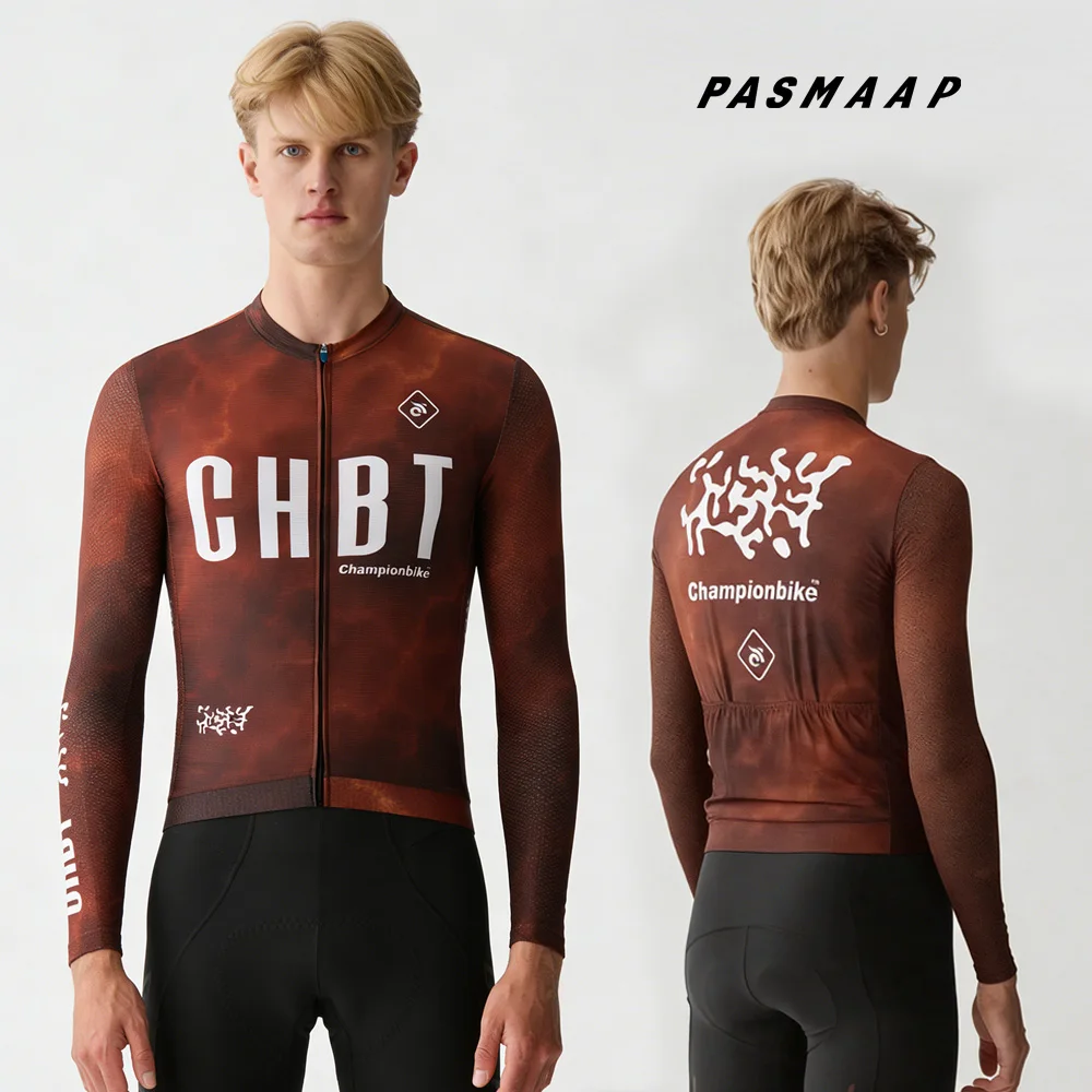 Summer Sun Protection Long Sleeve Cycling Jersey Team Custom Logo Quick Dry Breathable MTB Road Bike Bicycle Shirt Outdoor Tops