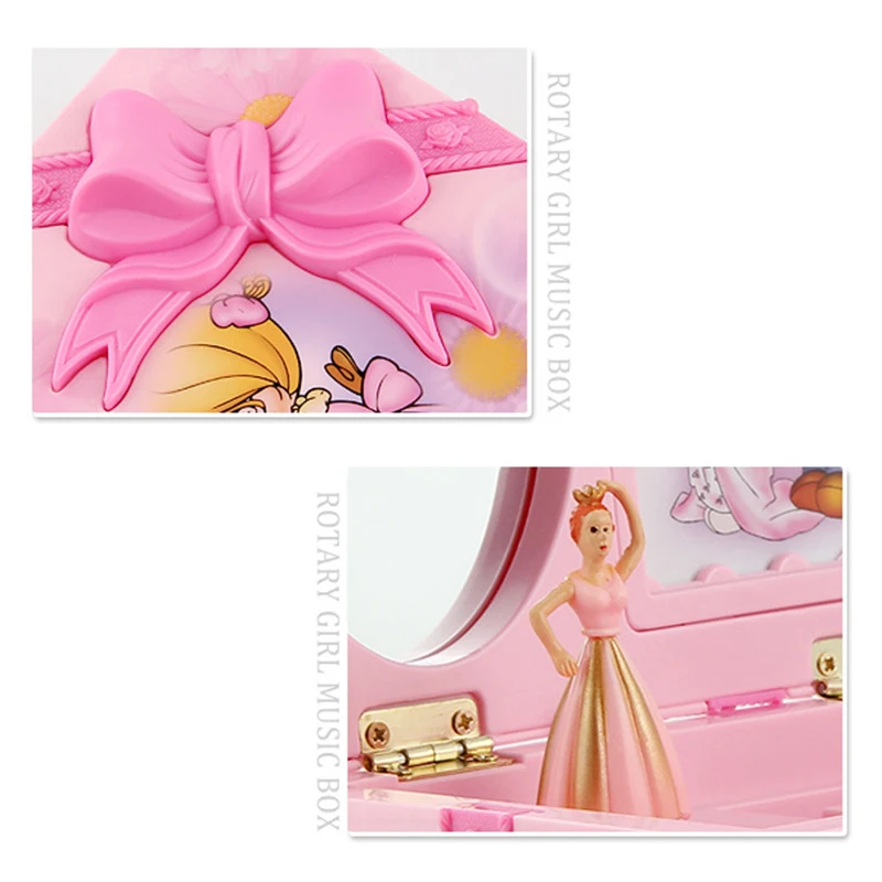 Perfect Gift Color Difference Adorable Jewelry Music Box Unique Melodious Cartoon Design Random Color Variation Trending 9209