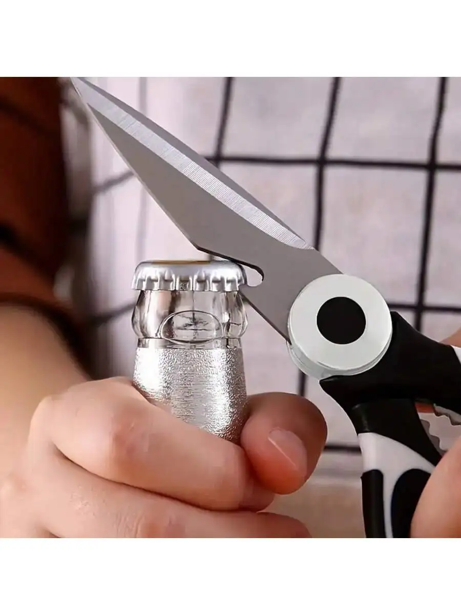 Outdoor & Camping Multi-Tool Scissors, Portable & Tough. 22cm, for Emergency & Home Use