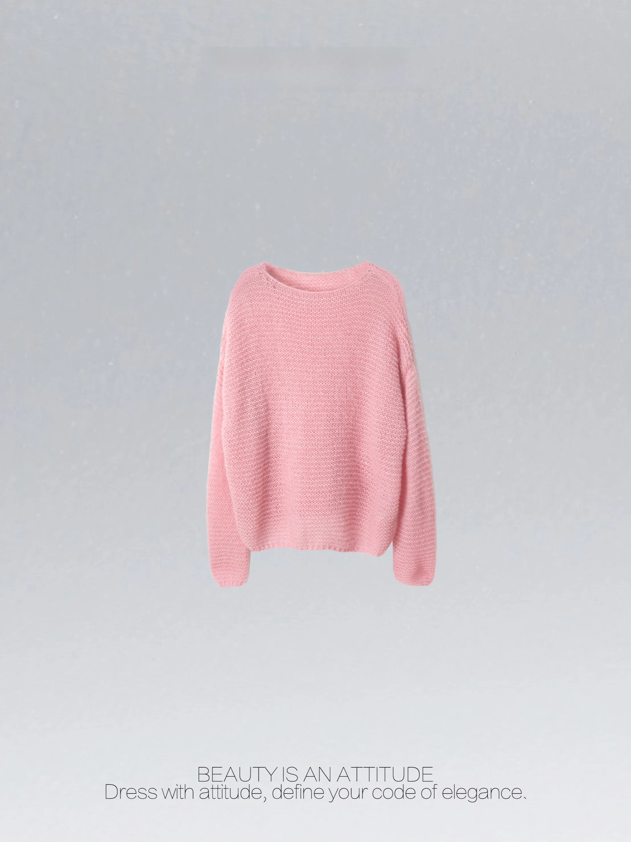 

Теплый уютный свитер из смесовой шерсти и кашемира с длинными рукавами, круглым вырезом, стандартной длины, однотонный, вязаный, женский, модный, осенний