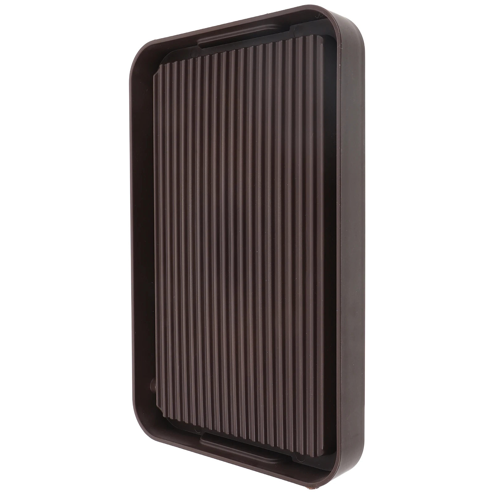 

Chinese Style Modern Kung Fu Tea Tray Plastic Water Drainage Storage Japanese Small Tea Tray Simple Compact for Daily Use