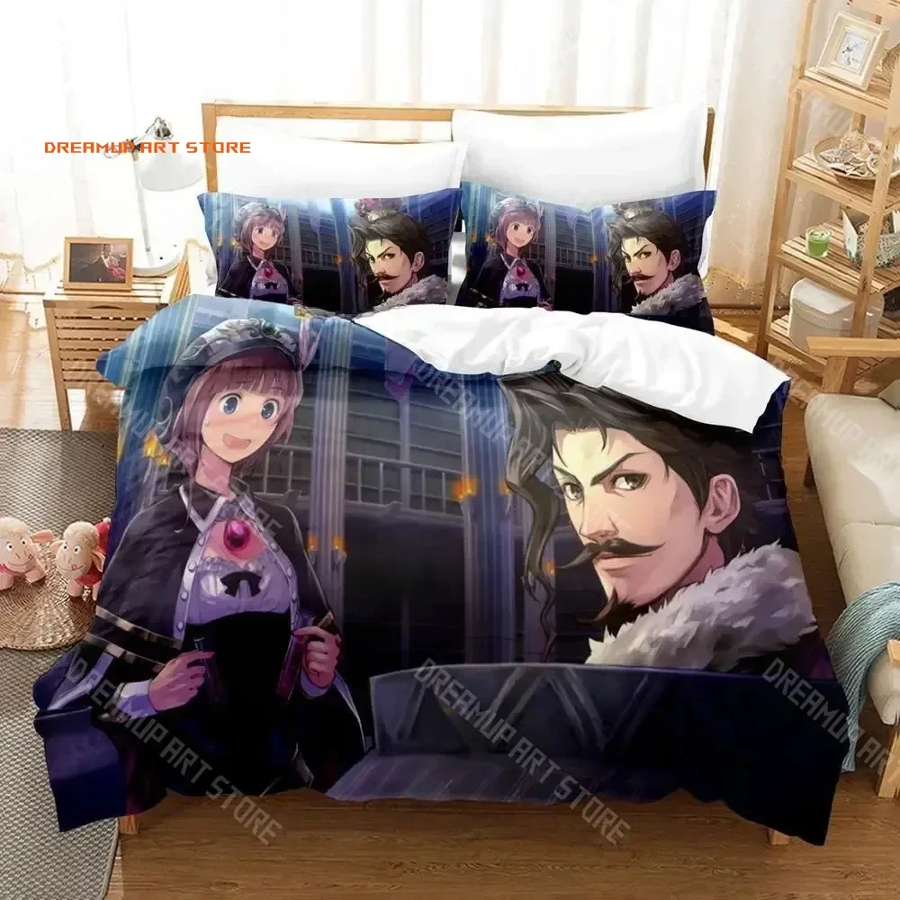 2026 3D Print Atelier Totori The Adventurer Of Arland Bedding Set Cartoon Anime Three-piece Set Adult Kid Bedroom Duvet Cover Se