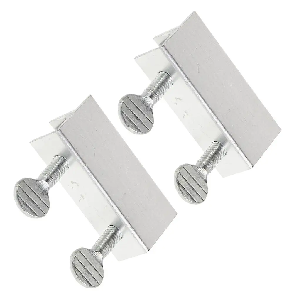 

2pcs Window Safety Latch Vertical Lock Limiter Sliding Fitting Security Stopper Child Proof Easy Install Balcony Door Locks