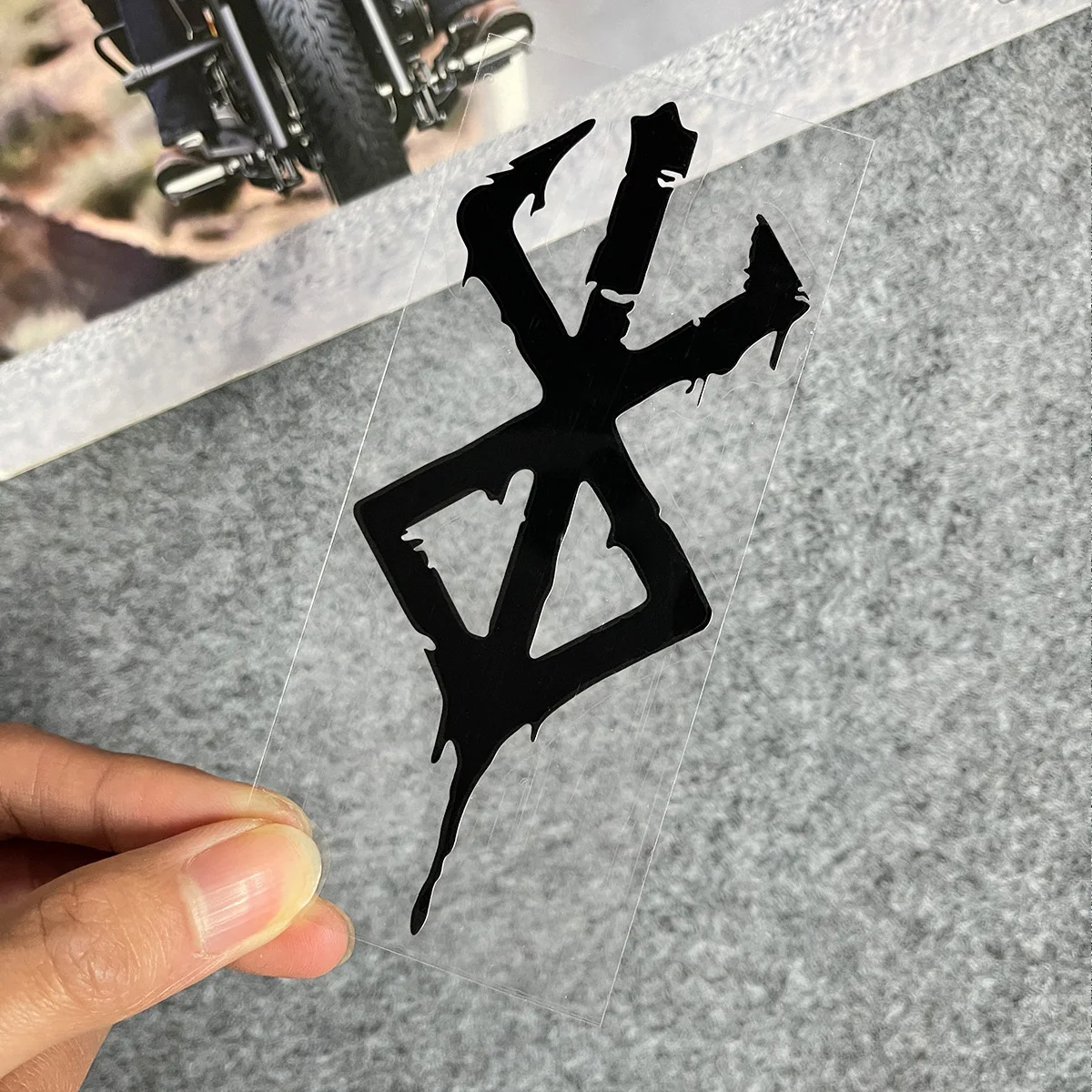 Berserker Motorcycle Sticker Waterproof Vinyl Decal for Motorbike Helmet Side Panel Car Window Electric Scooter Decoration image 3