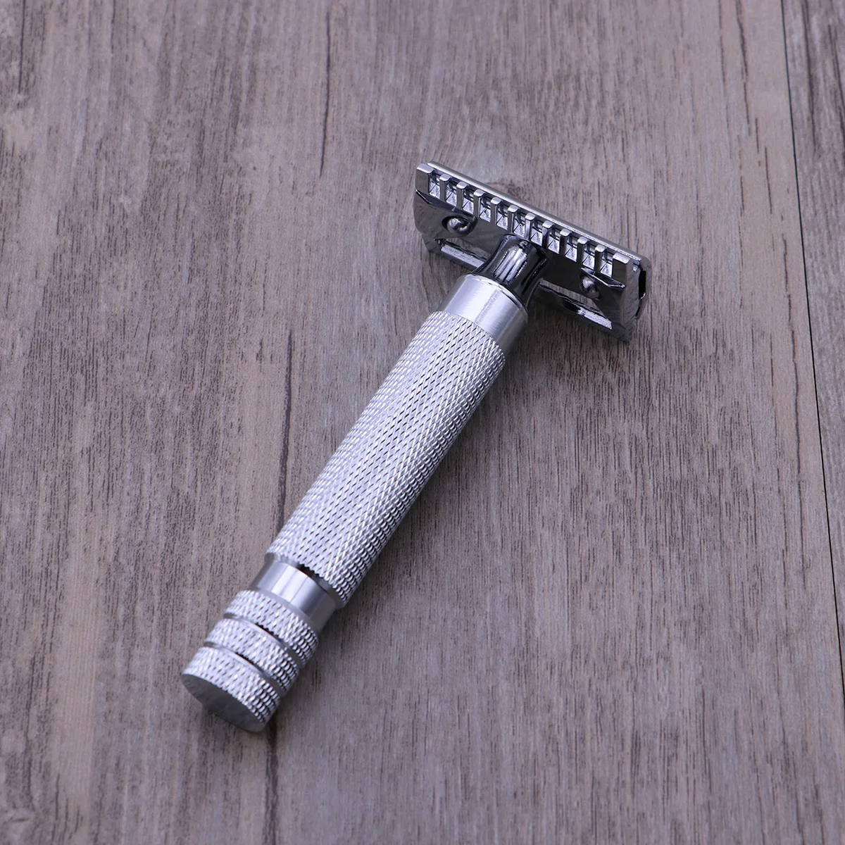 Double Safety Razor Stainless Steel Shaving Razor Safety Razor With Weighted Handle Safety Refills Single Blade Razor For Men