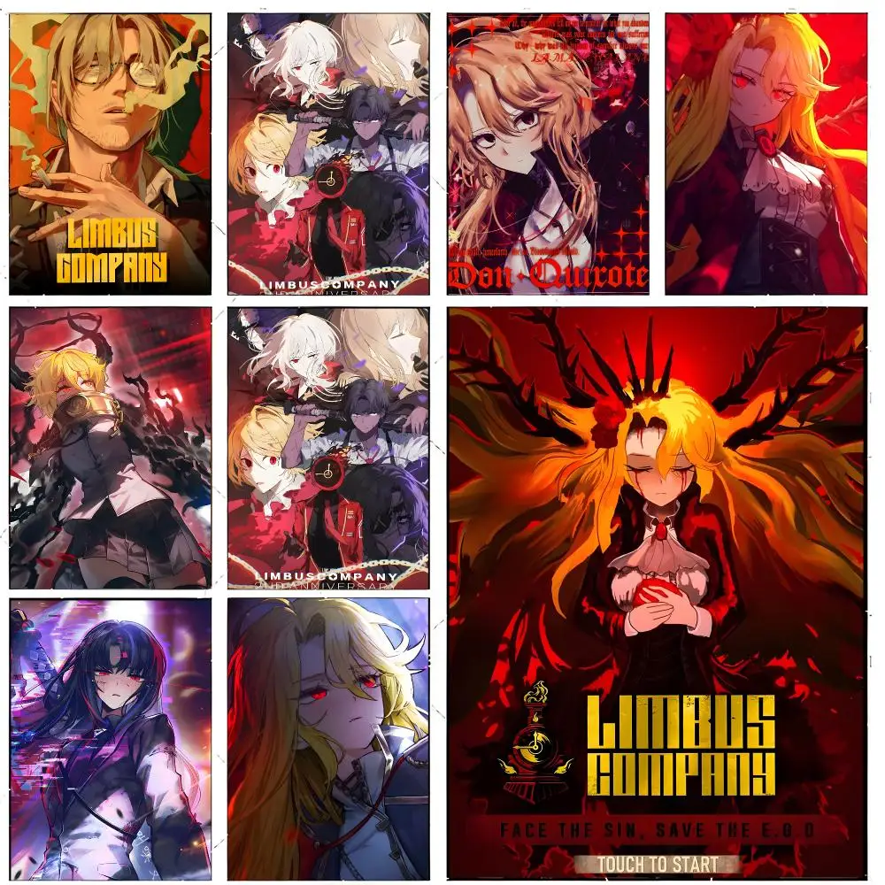 game rpg L-Limbus Company Poster Premium Decor Art & Gift for Household Lounge Home Ornaments