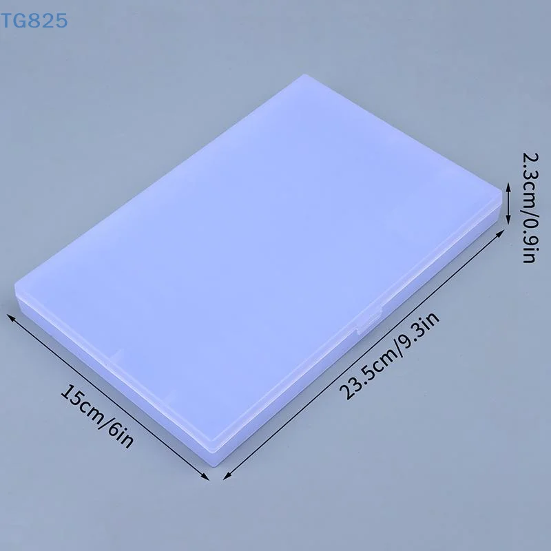 【TL】MultiSlot Pen Ganized Box Stationery Display Holder Hard Plastic Pencil Case Writing Containers School Supplies Pen Boxes Em view 6