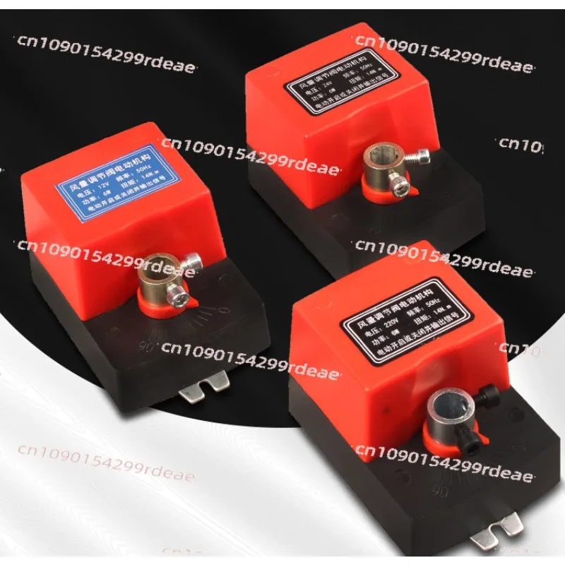 Air Damping Valve Ac220V Electric Duct Electric Damper Actuator for Ventilation Valves with Signal Feedback