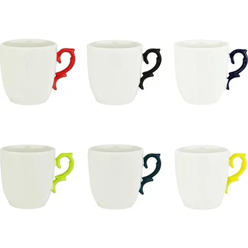 Acar Porcelain 6 Color Mug 180ML