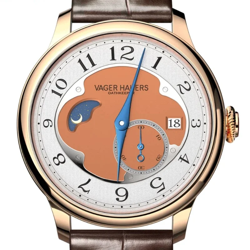 

24-hour Shipping Vijay Hauser Product Watch Men's Mechanical Watch Fully Automatic Leather Waterproof Runa FPJ Men's Watch