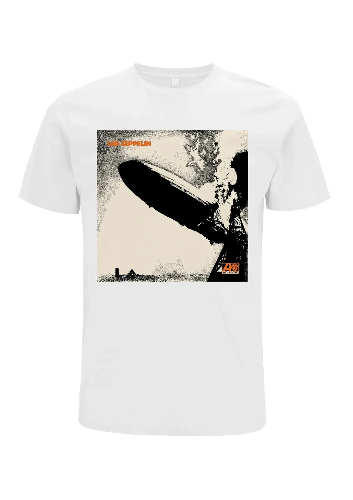 Led Zeppelin Band T Shirt Vintage Soft Graphic Cotton Crew Neck Short Sleeve Unisex Oversized Classic Rock Fan Streetwear Tees