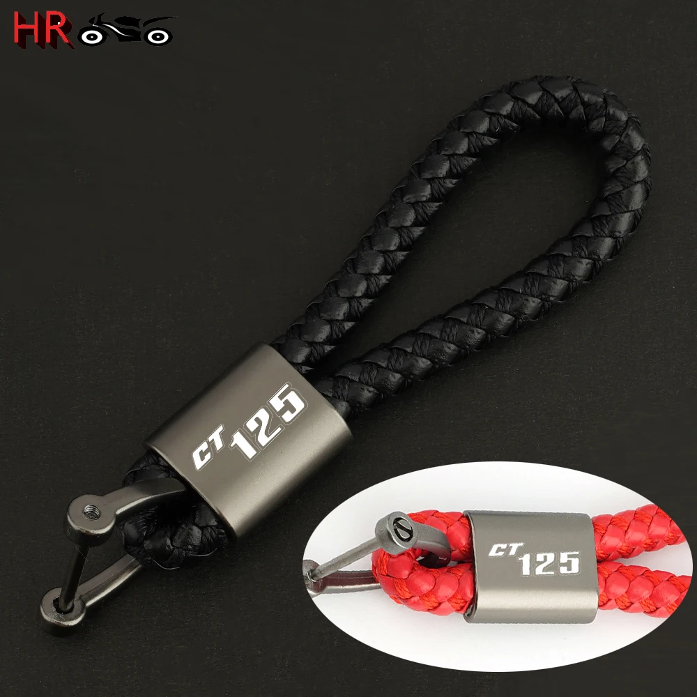 High Quality Motorcycle Accessories Keychain Key Ring Chain Keyring For HONDA CT125 CT 125 2020 2021 2022 2023 With Logo