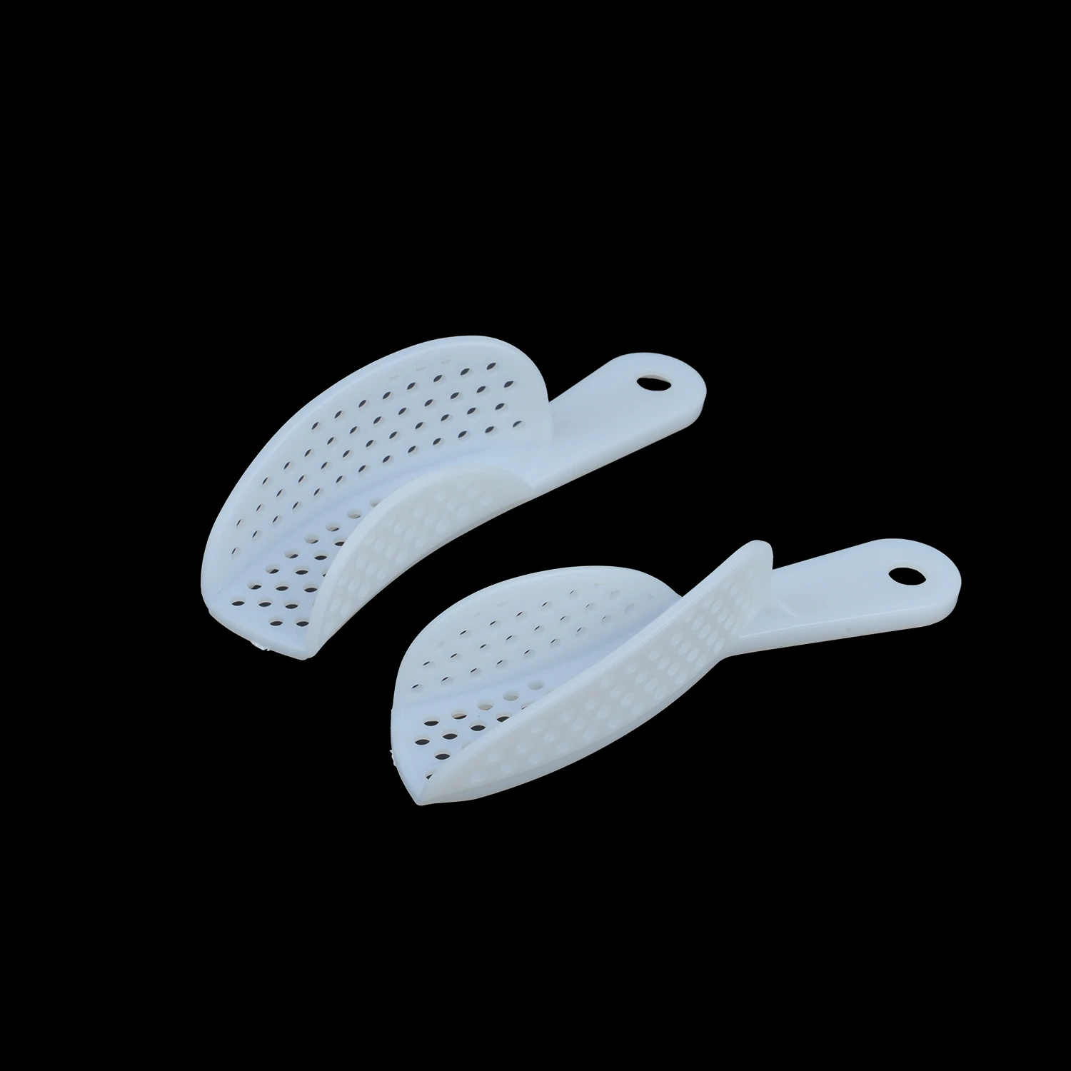 10/2pcs TOMENTY Dental Impression Plastic Trays Without Mesh Tray Dentist Tools Dentistry Lab Material Teeth Holder Trays