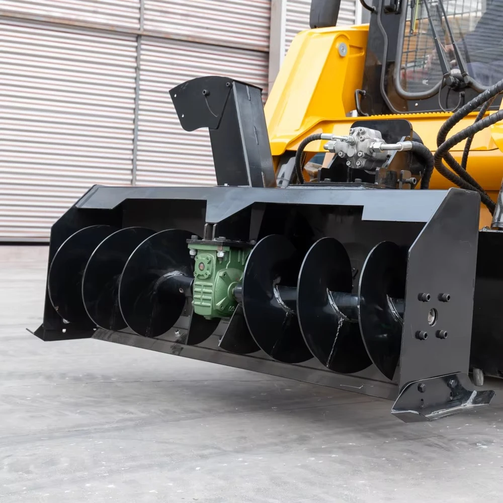 Riding Snow Sweeper, Powerful Snow Blower, Professional Snow Removal Machine in The Construction Industry Suitable for Street