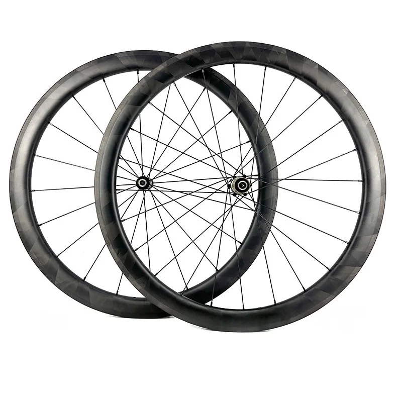 

High Quality 700c Carbon Wheels Bicycle 14g Tire Spoke Bicycle Parts 14mm Extended Cap Brake Carbon Wheels Road Bike