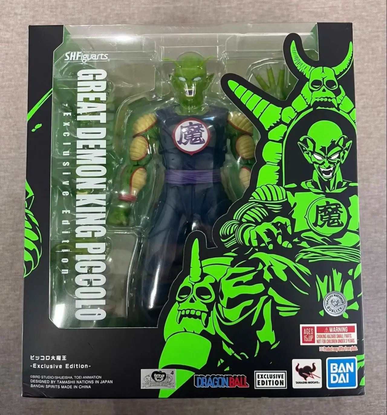 

В НАЛИЧИИ 100% Оригинальная эксклюзивная коллекционная фигурка S.H.Figuarts Piccolo Daimaoh Dragon Ball Z SDCC 2025 года – модель для подарков