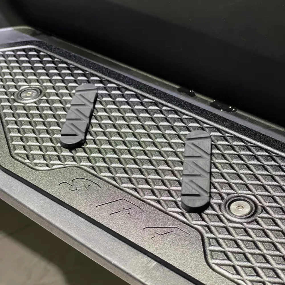 VG-SR4 MAX Thickened 4MM Aluminum Alloy Front & Rear Footpeg Non-Slip Foot Rest Pedal Mod Parts for VOGE SR4 MAX 350