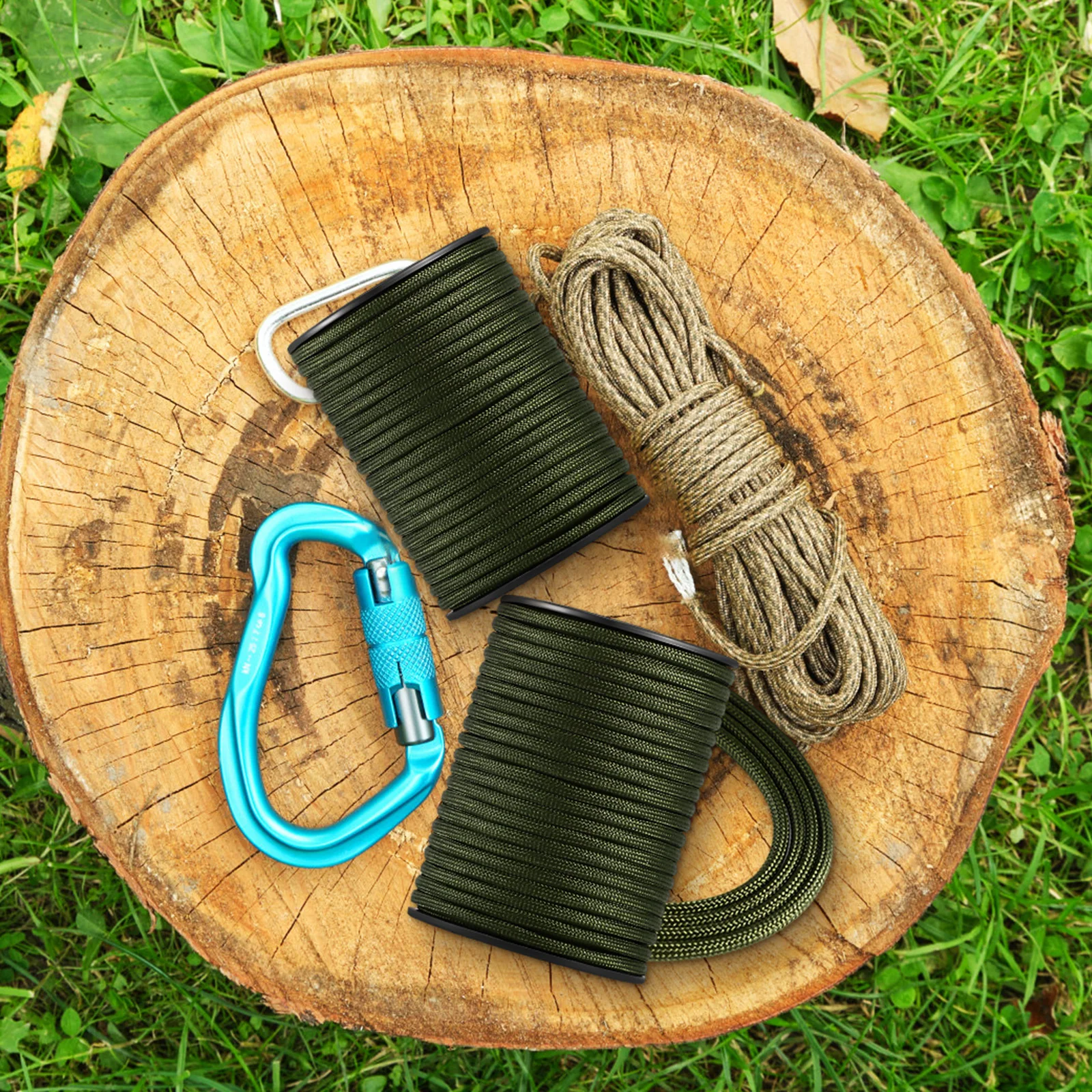 

2pcs 30m Camping Cords Ropes Durable Rope Tightener Strong Tent Ropes Camping Hiking Outdoor Mountaineering Tent Cord