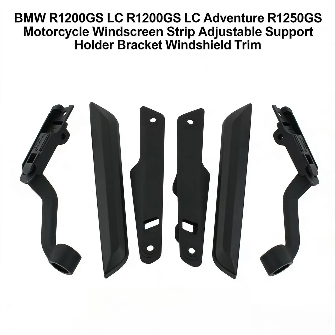 

For BMW R1200GS LC R1200GS LC Adventure R1250GS Motorcycle Windscreen Strip Adjustable Support Holder Bracket Windshield Trim