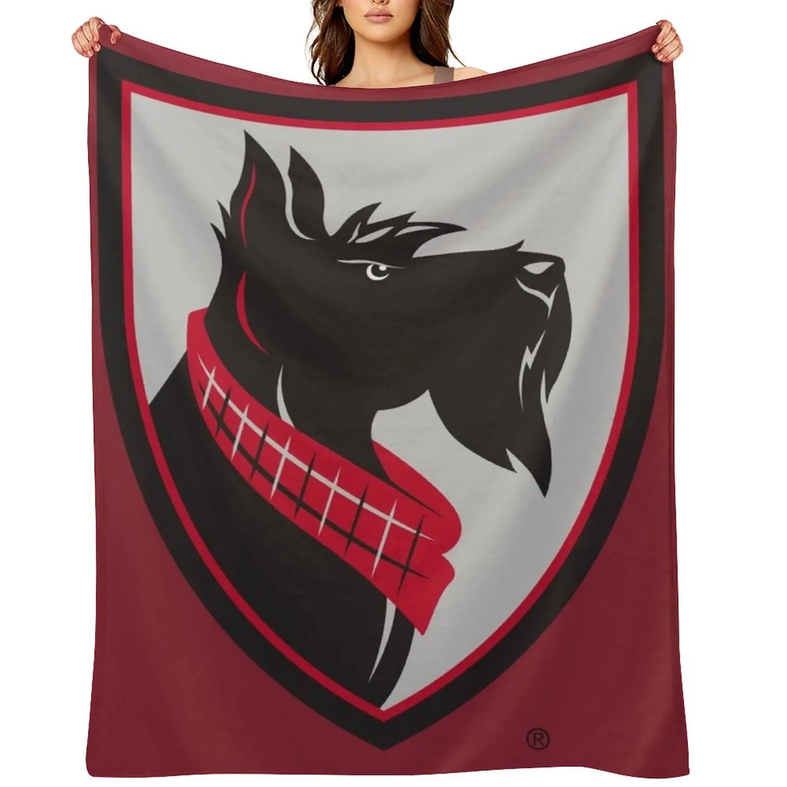 

carnegie mellon tartans Throw Blanket Blankets For Sofas anime Sofa Throw Flannel Blankets