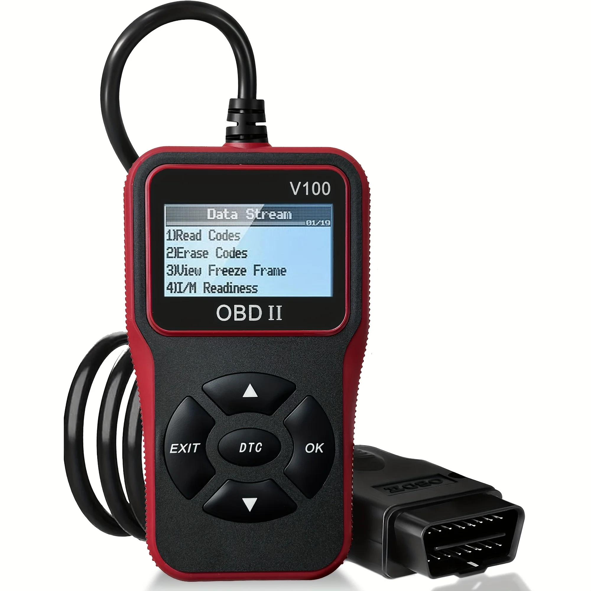 سيارة obdii ماسح ضوئي تشخيصي رمز القارئ محرك خطأ رمز القارئ الماسح الضوئي يمكن تشخيص أداة المسح الضوئي لجميع سيارات بروتوكول obd ii