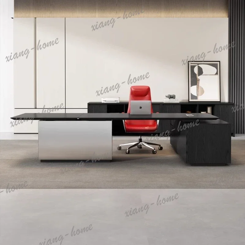 YJ 200 240 280 300 320cm designer furniture Computer desk bureaux de travail l shaped desk Modern Luxury mesa de computador