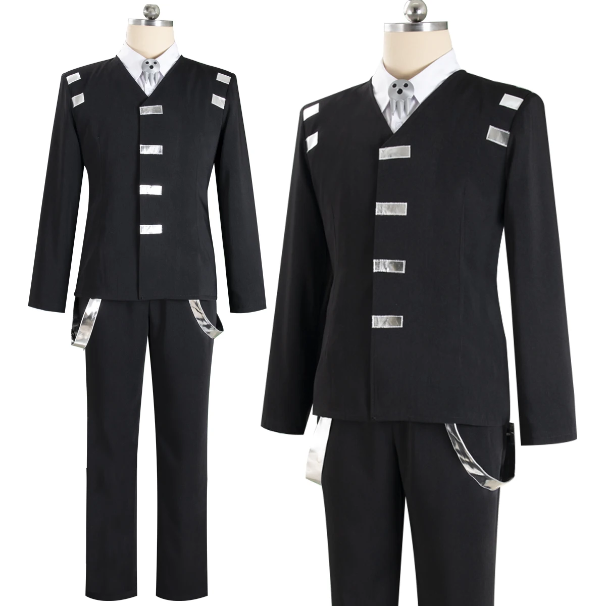 Costume de Cosplay Imbibé d'Anime pour Homme, Uniforme de Maka Albarn, Tenue d'Halloween, Ensemble de Manteau d'Uniforme de Noël pour Enfant