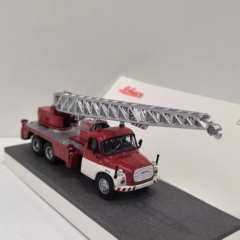 Schuco 1:87 Skala HO TATRA T148 KRANWAGEN Metalowy Model Samochodu Symulacyjny Statyczny Kolekcjonerski Dekoracyjny Prezent Pamiątkowy na Święta