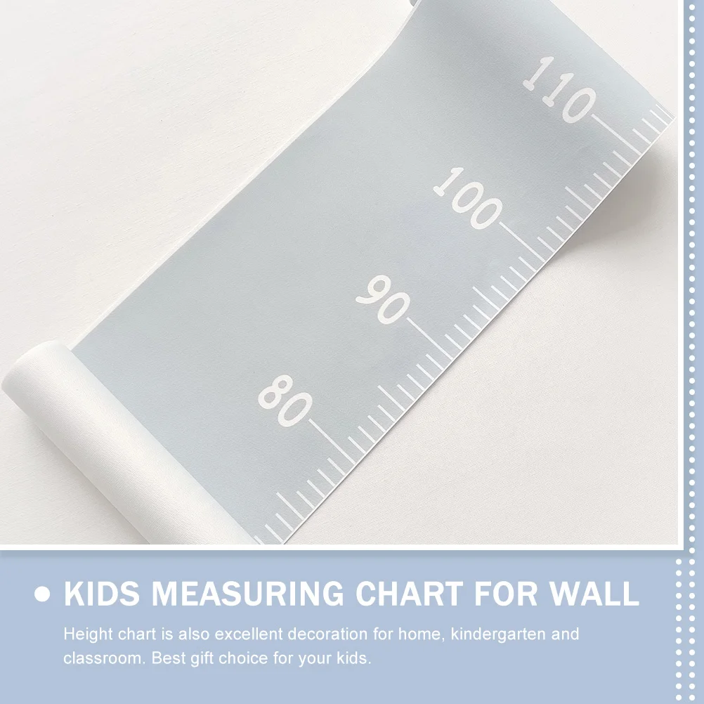 

1 set Wooden Kids Chart Decor Nursery Growth Ruler Home Kids Wall Decor Kindergarten Classroom Measurement Tool