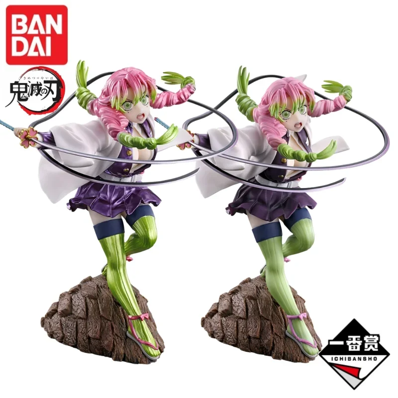 In Stock Original Bandai Banpresto Kimetsu no Yaiba Kanroji Mitsuri Anime Characters Model Toy Birthday Present Garage