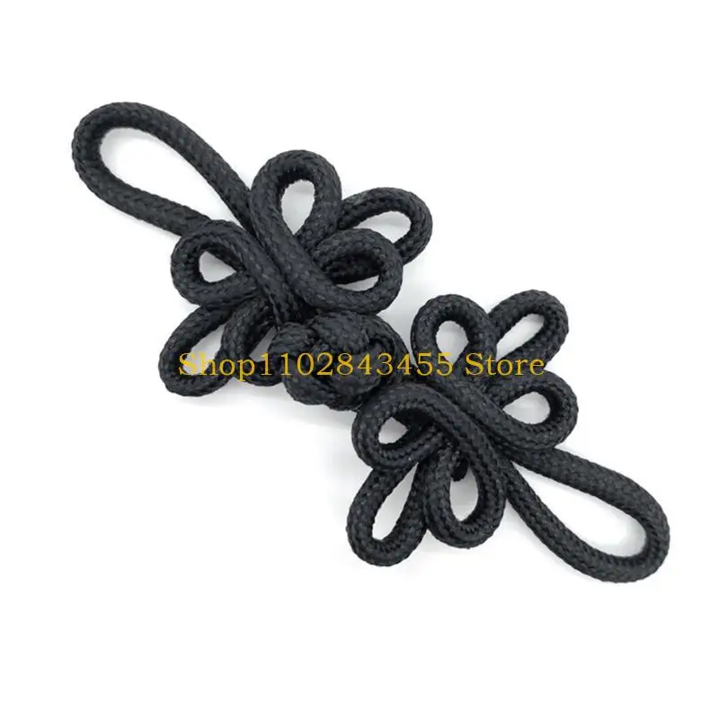49MC Chinese Cheongsam Buckle Traditional Knot Fastener Chinese Knot Buttons DIY Handcraft Clothing Decorative Accessory