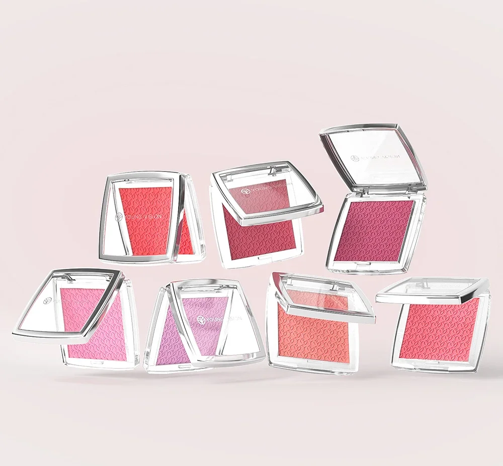 Palette de blush mat velouté texture ultra fine pour le teint_voghion.com