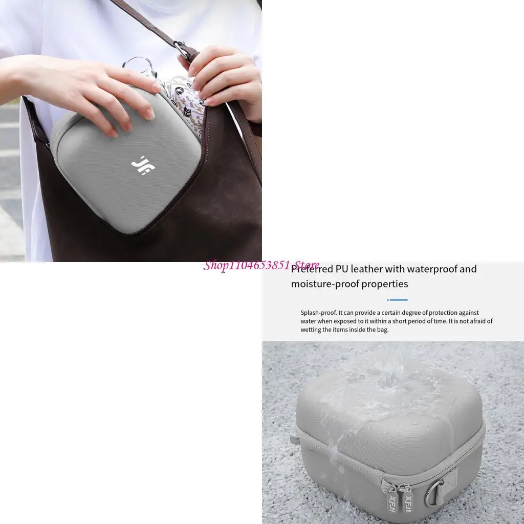 Multifunctional Camera Bag Protective Case with Soft Inner Lining Immediate PU Texture Suitable for Travel Photography 