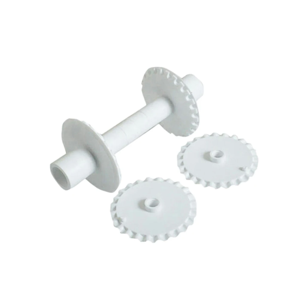 

6 Pcs Roller Fondant Cake Design Cookies Pastry Wheel Cakes Decoration Set Non Toxic Safe Eco Friendly Plastic