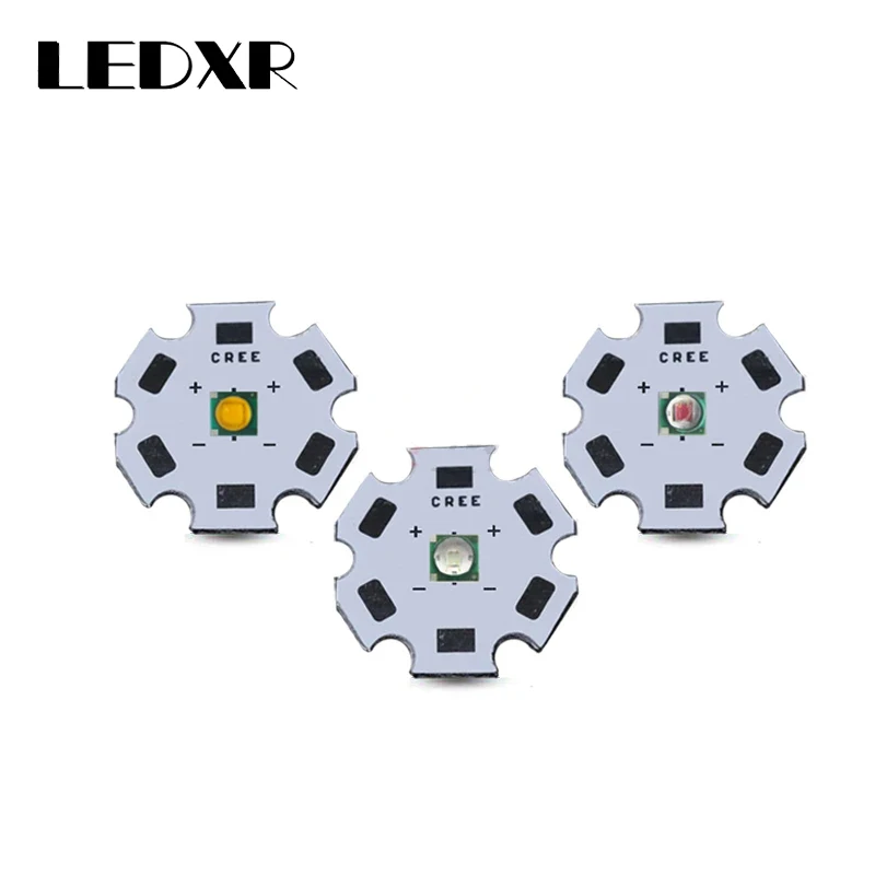 high power 3W LED 3535 XPE lamp beads white red green blue yellow purple infrared infrared can solder12-20mm LED PCB