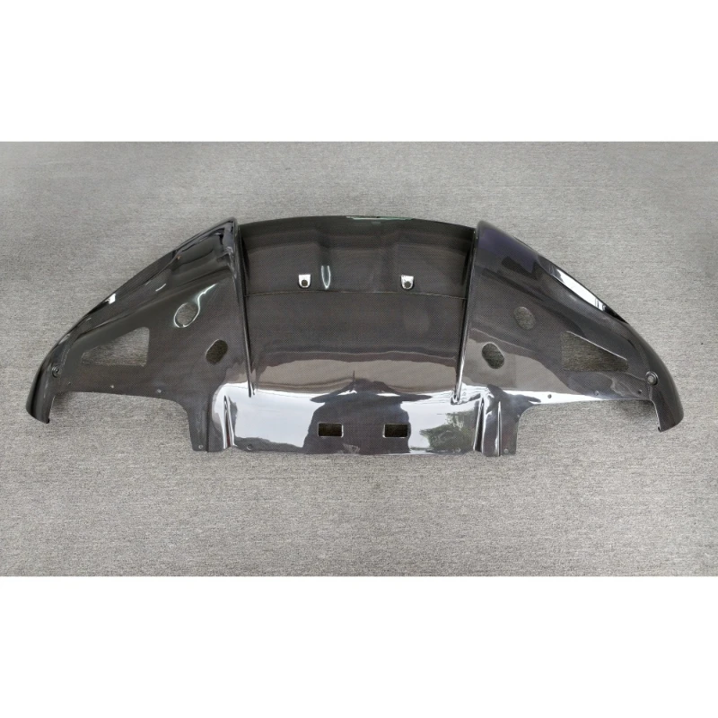 Car Rear Lip Upgrade Matching Style Dry Carbon Fiber Rear Diffuser Rear Bumper Lip Roma